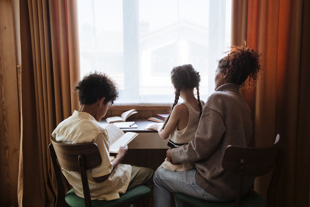relaxed homeschool schedule for a mum